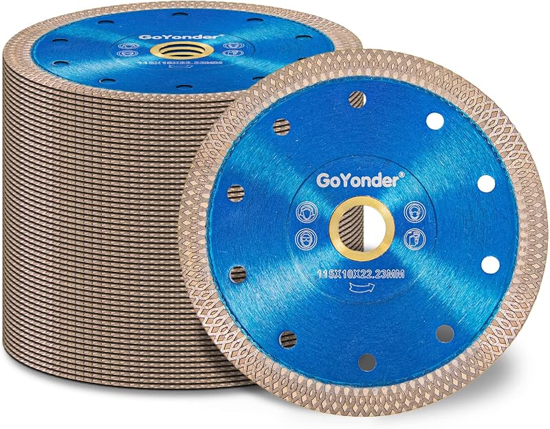 Hoja sierra diamante 4.5pulg para azulejos 50pzas