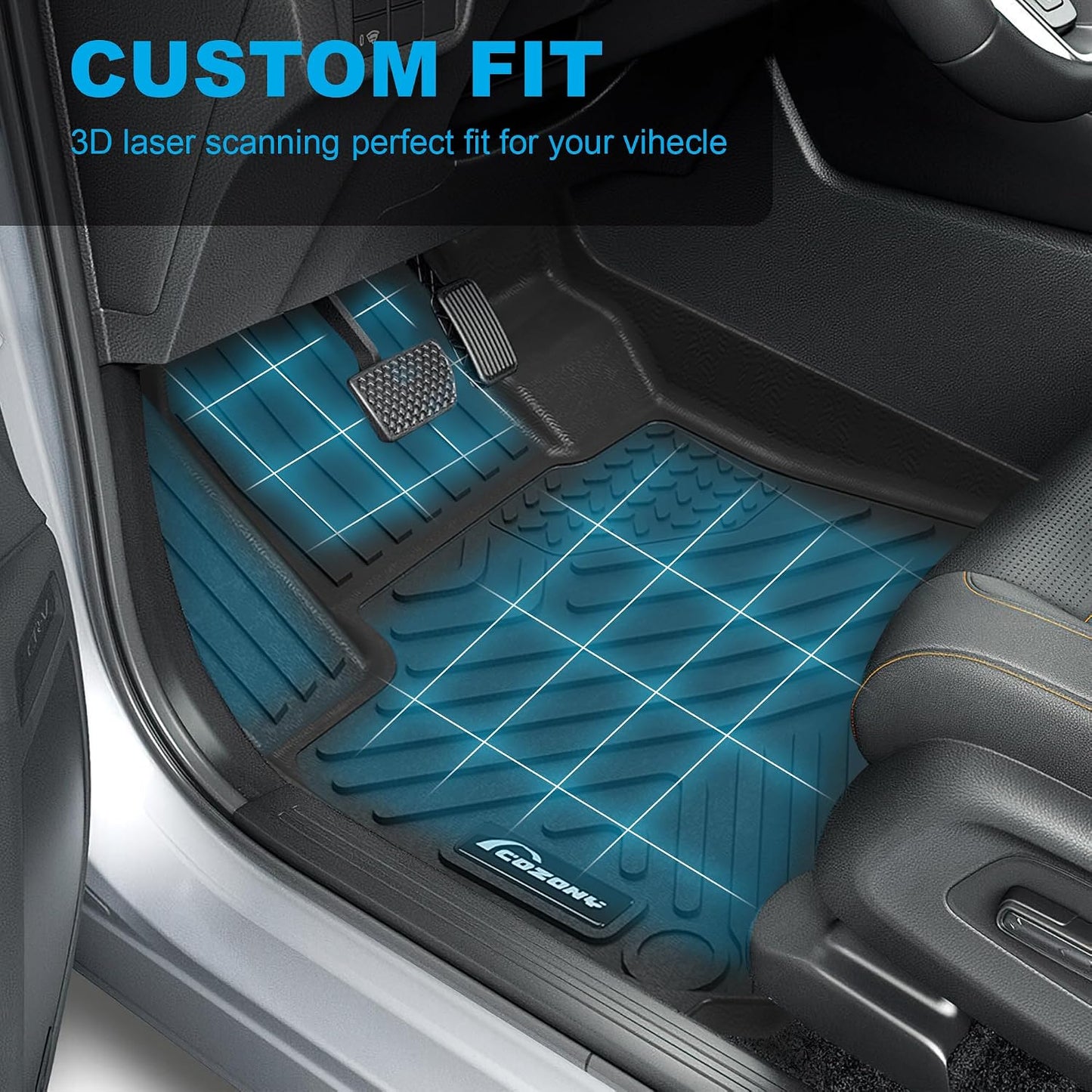 Alfombrillas TPE negro comp Subaru Outback 10-14