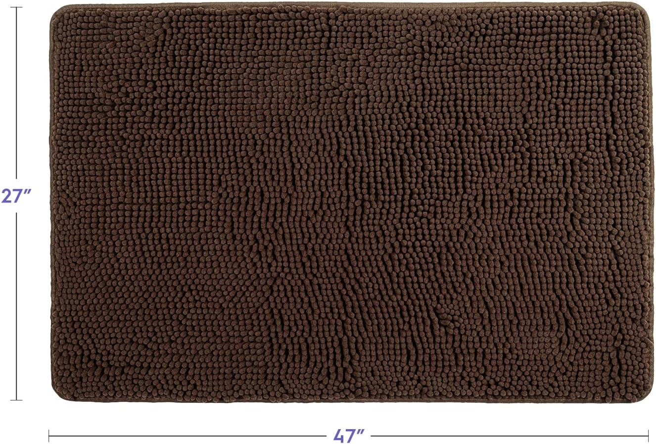 Alfombra baño microfibra ultrasuave antiderrap lavable