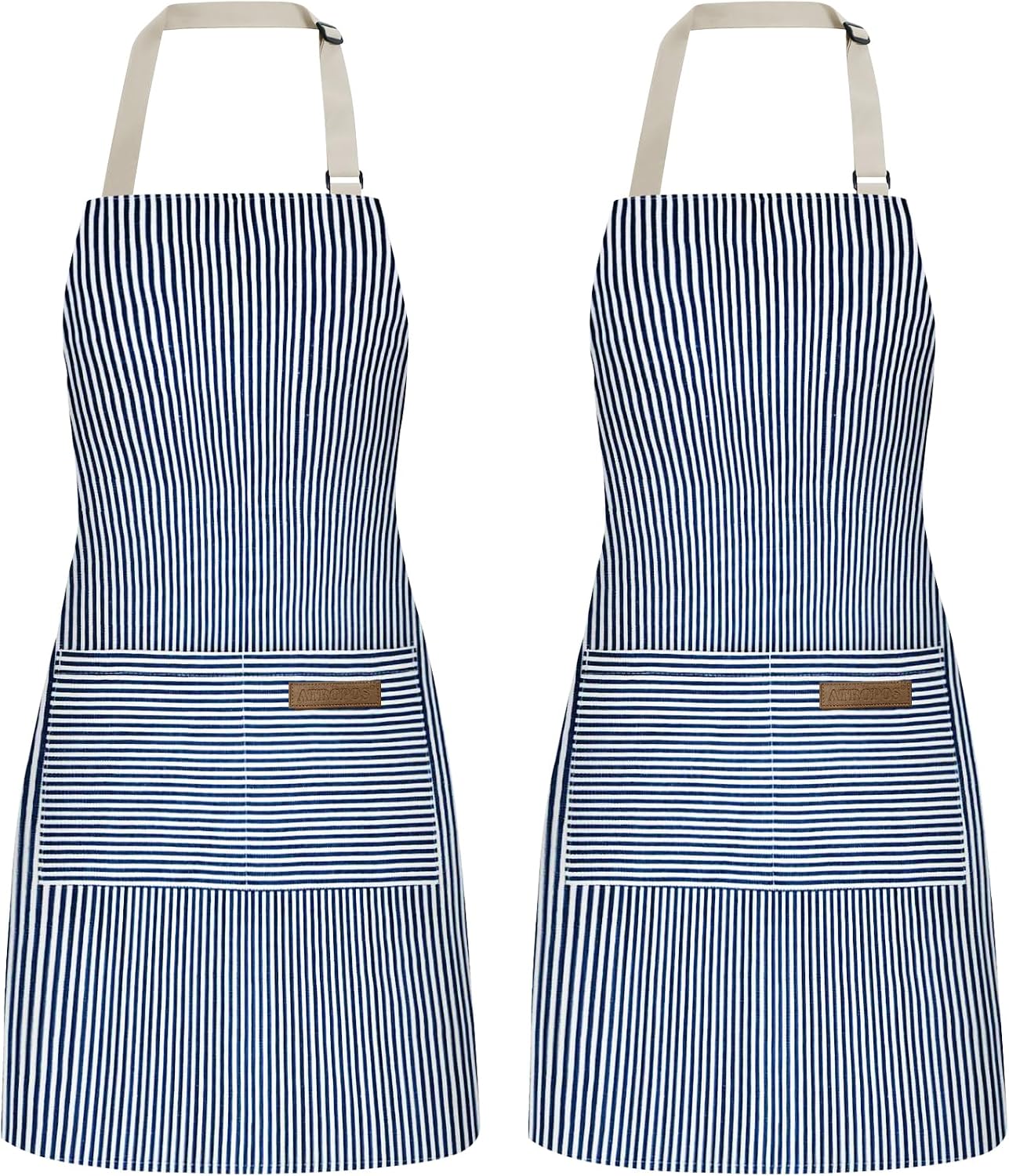 Delantal Chef Unisex con Bolsillos Ajustable