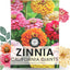 Semillas Zinnia California Giants 250 unidades