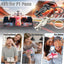 Llavero F1 3D metal plateado y negro para regalo
