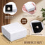 100 Cajas Regalo Anillos 2x2x1" Forro Terciopelo