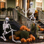 2 Esqueletos Decorativos Halloween 3ft Articulados