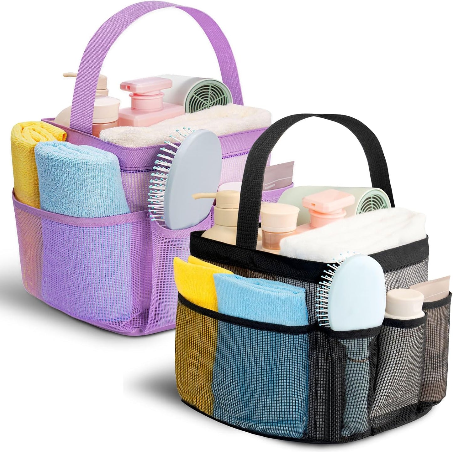 Organiz. ducha malla 9 bolsillos dormitorio