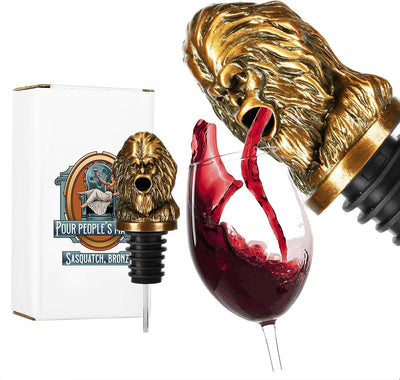 Aireador decantador vino Bigfoot Pour Spout fiestas