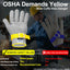 Guantes corto resistente gris pack 2