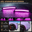 4 Luces secuenciales LED rosa púrpura para Chevy Camaro