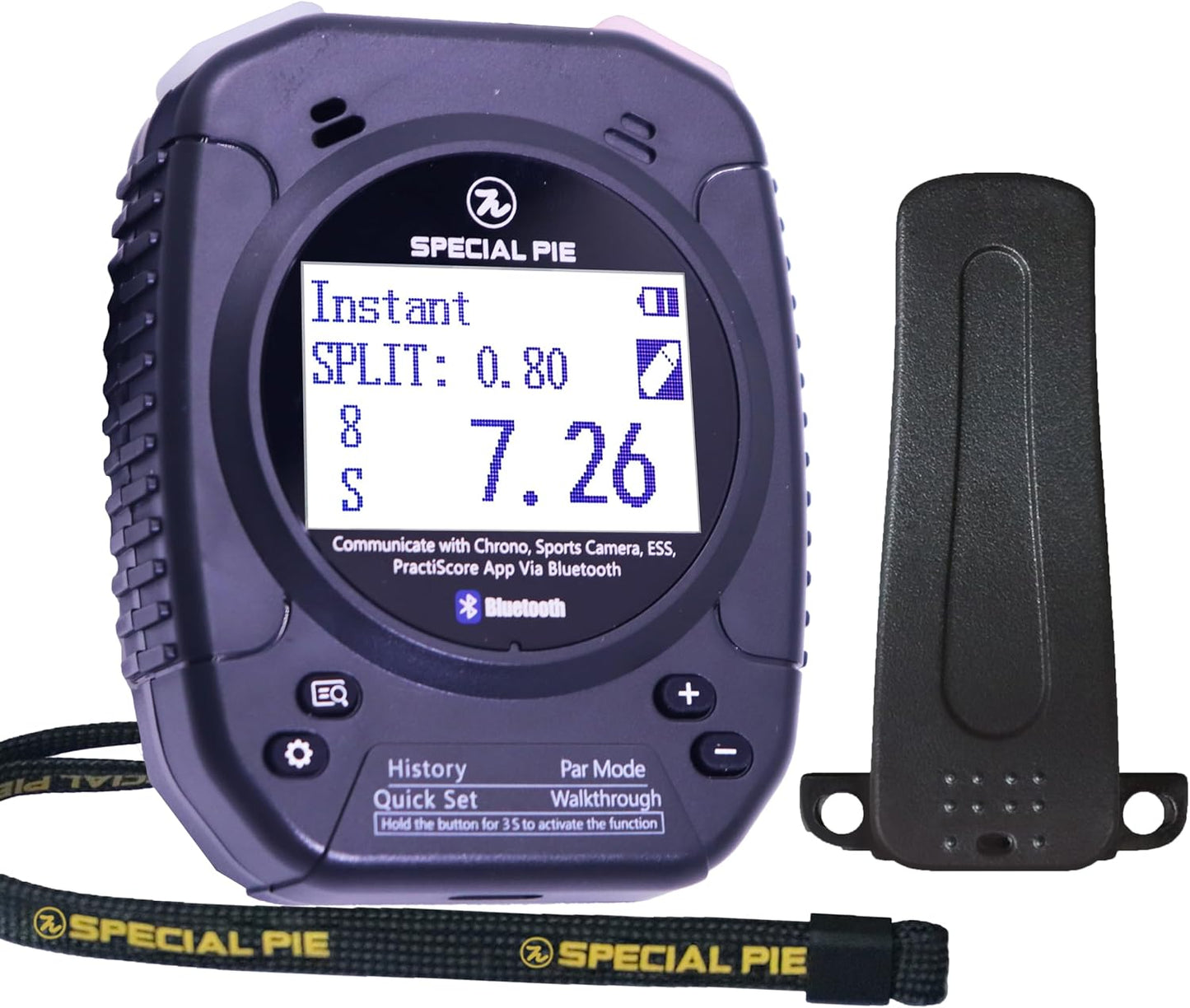 Shot Timer con Cinturón Bluetooth para Competencias IPSC