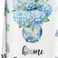 Toallas cocina florales primavera hogar hortensias azules