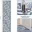 Alfombra pasillo 2x8ft antiderrap suave con respaldo goma
