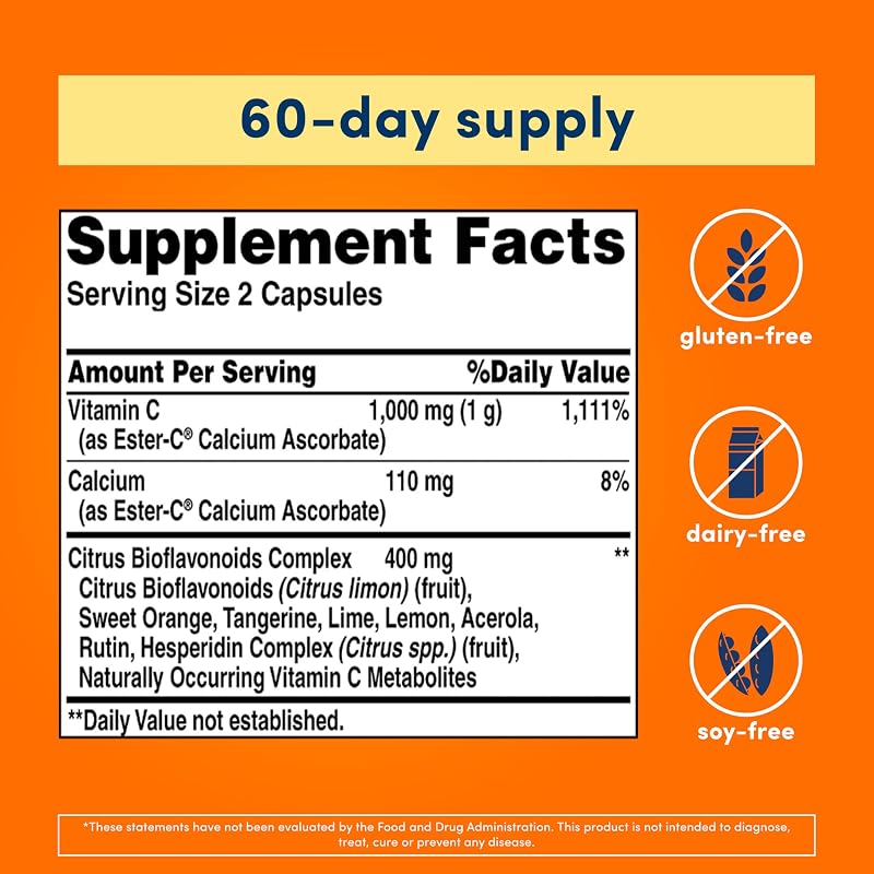 Suplemento American Health con bioflavonoides cítricos 0.017oz