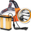 Linterna frontal LED recargable 3 modos impermeable
