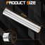 Tubo escape recto acero inox 5" y 30"