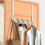 Ganchos puerta largos 15.75pulg para abrigo invierno resistente