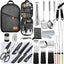 Set utensilios cocina campamento asar y cocinar