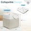 Cubos almacenamiento 11x11 plegables tela con asas algodón