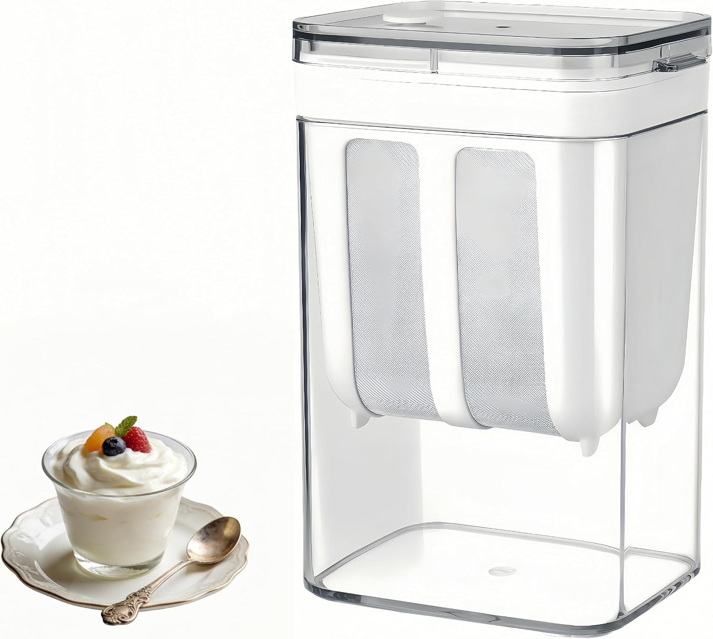 Colador yogurt filtro 0.9qt sin BPA separa suero
