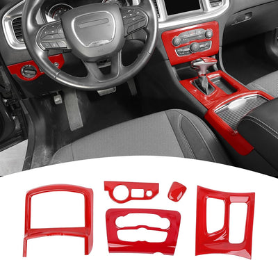 Cubierta embellecedor tablero Dodge Charger 2015+ 5 pzas