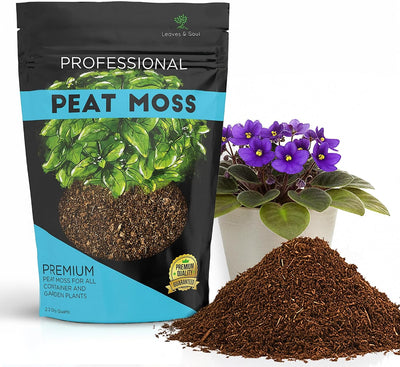 Musgo turba profesional para plantas jardín 2qt EE.UU.