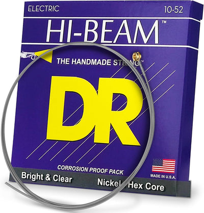 Cuerdas Guitarra Eléctrica Hi-Beam Hex Core 10-52