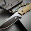 Cuchillo EDC hoja fija DC53 mango G10/Micarta
