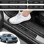 4 Pzas Protectores Borde Puerta Ford Maverick 22-26 Acero