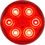 Luz parada trasera giro redonda 4" ajuste seco