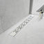 Drenaje ducha acero inox cepillado 304 72" con rejilla barra