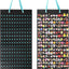 Organiz. dijes zapatos con 216 agujeros para pared