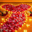 6000 Pzas Pétalos Rosa Velas LED Decoración