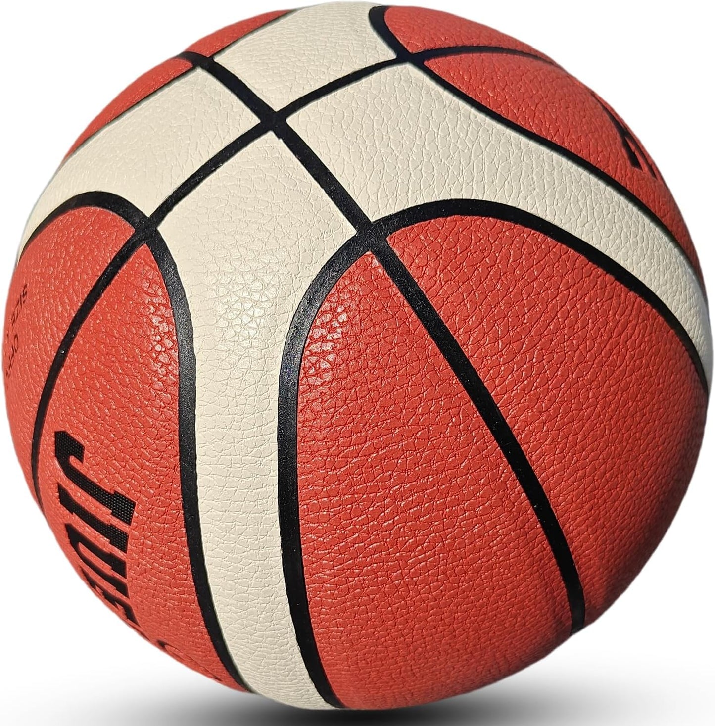 Balón baloncesto tamaño 7 29.6" 2 tonos naranja/amarillo