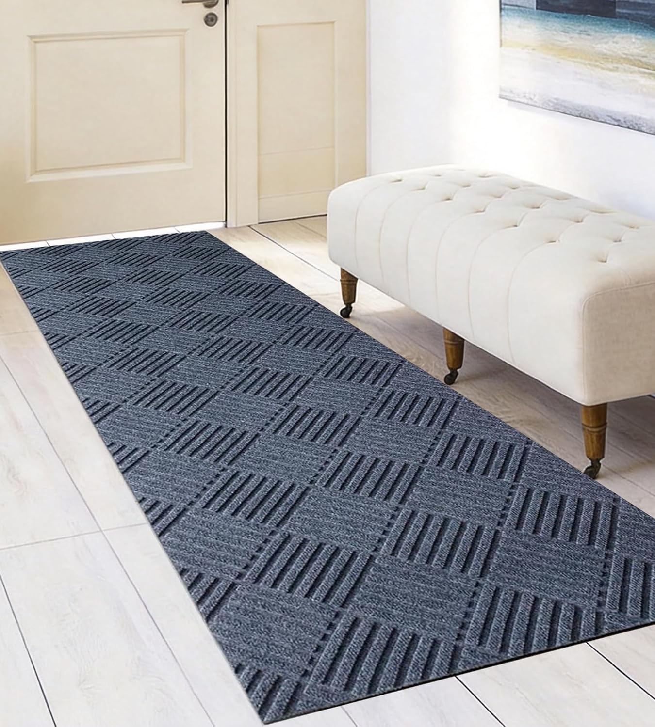 Tapete antiderrap 2ft11x9ft10 para entrada porche garaje