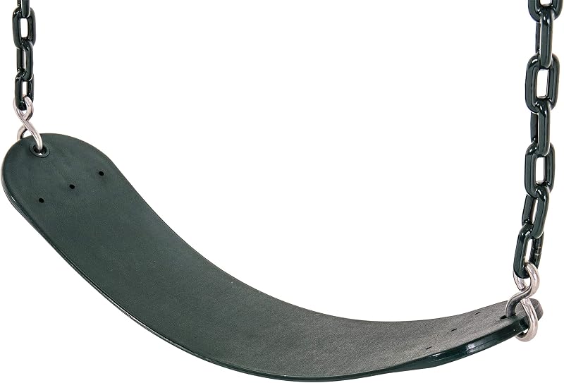 Columpio cinturón verde cadenas 80" para cubierta 5-6 pies