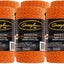 Pack 6 rollos trenzados Mason Line 1000pulg Negro/Naranja