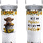 Vaso acero inox 30oz con pajilla reutiliz. taza café viaje