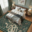 Alfombra lavable 5x7ft pelo bajo antiderrap