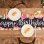 Camino mesa globo rosa dorado corazón 72pulg cumpleaños