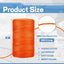 Cuerda Mason #18 nailon 500pies naranja fluorescente