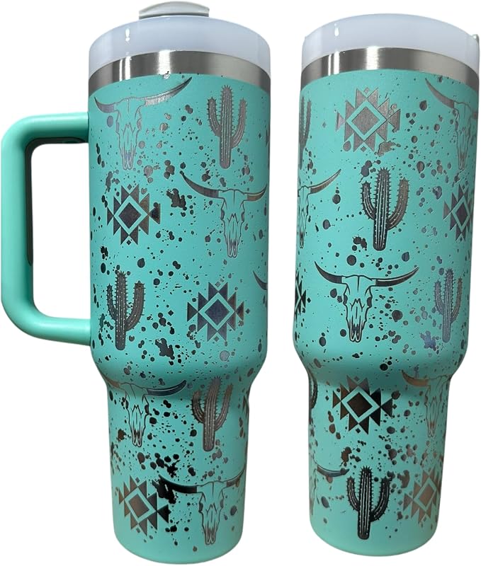 Botella agua acero inox 40oz vaso toro regalo western