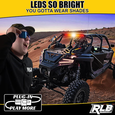 Luz Perseguida 36pulg Compatible Kawasaki KRX Coleta Incluida