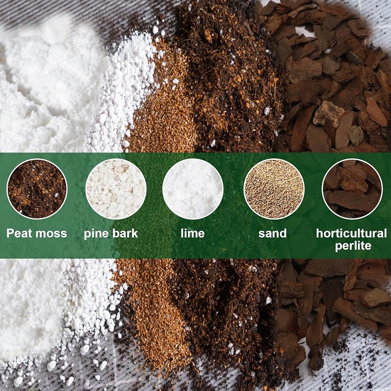 Suelo natural para anturio y plantas interior 1qt drenaje mejorado