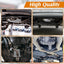 Protector térmico escape auto 15x93" aluminio 20 bridas