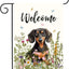 Bandera floral para perro jardín primavera verano