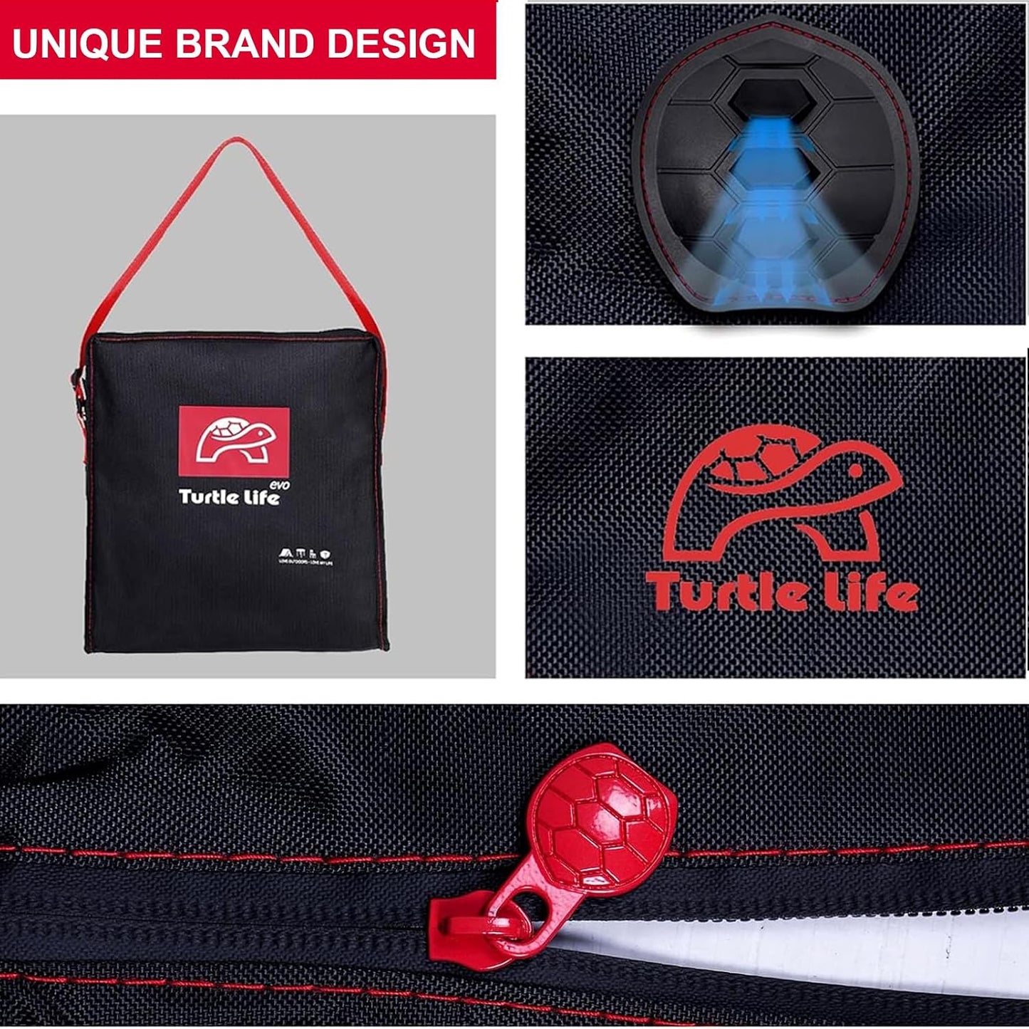 Funda cuadrada para muebles patio duradera impermeable negro