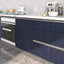 Papel contacto madera teñida 36x200" azul marino impermeable