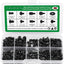 Kit 350 S separadores acero carbono negro 6-32 a M3 SSD 2.5