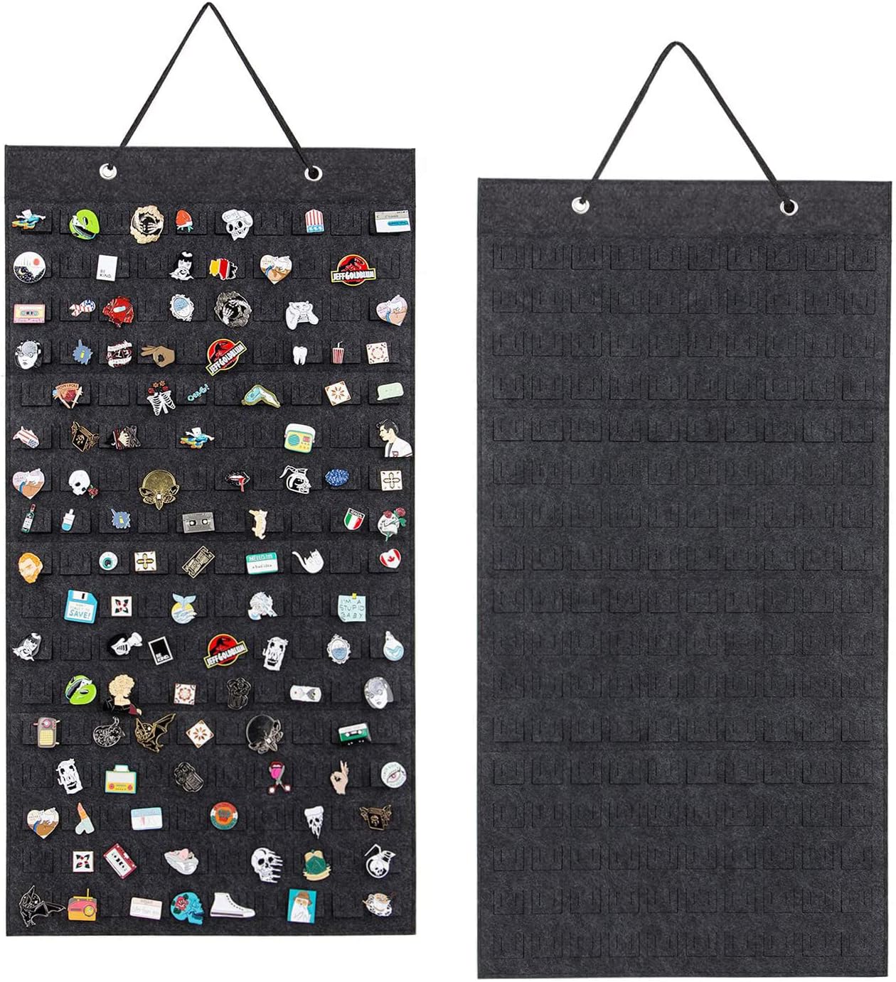 Organiz. colgante para broches capacidad 96