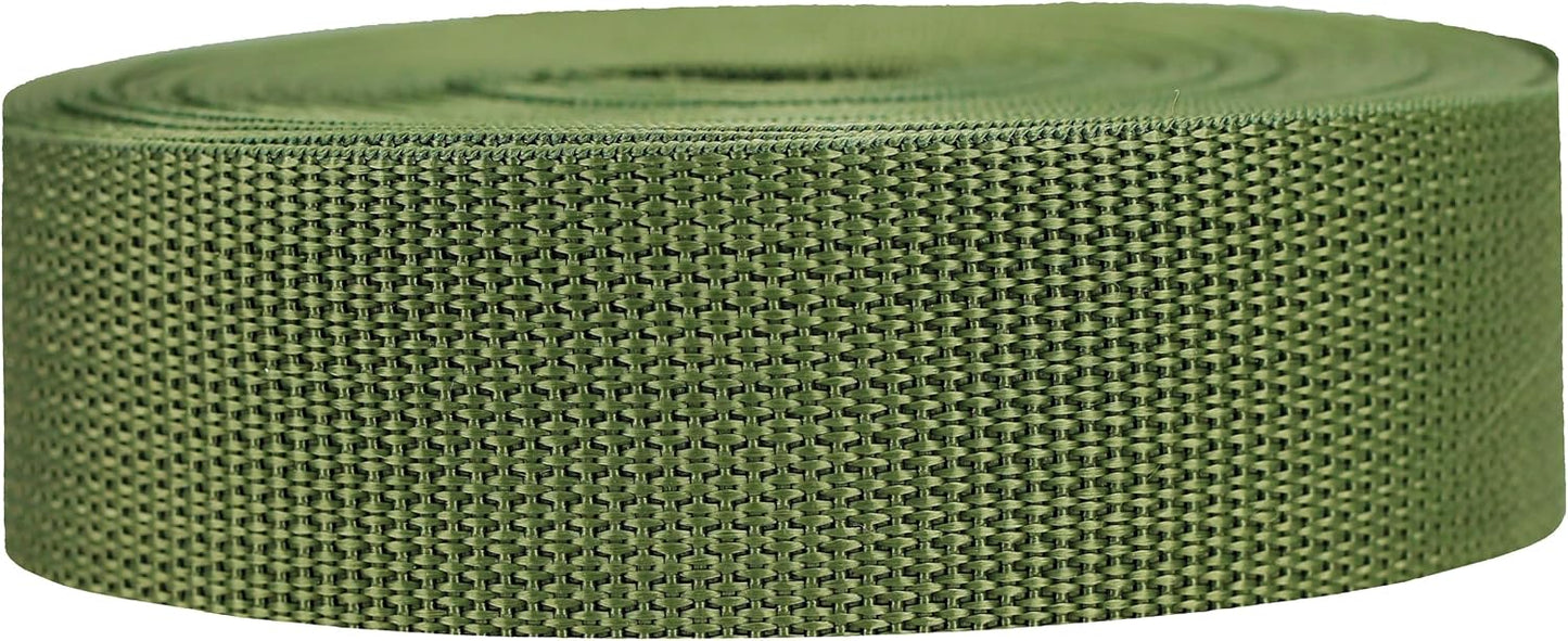 Correa polipropileno ligera 1.5" 10-50 yardas