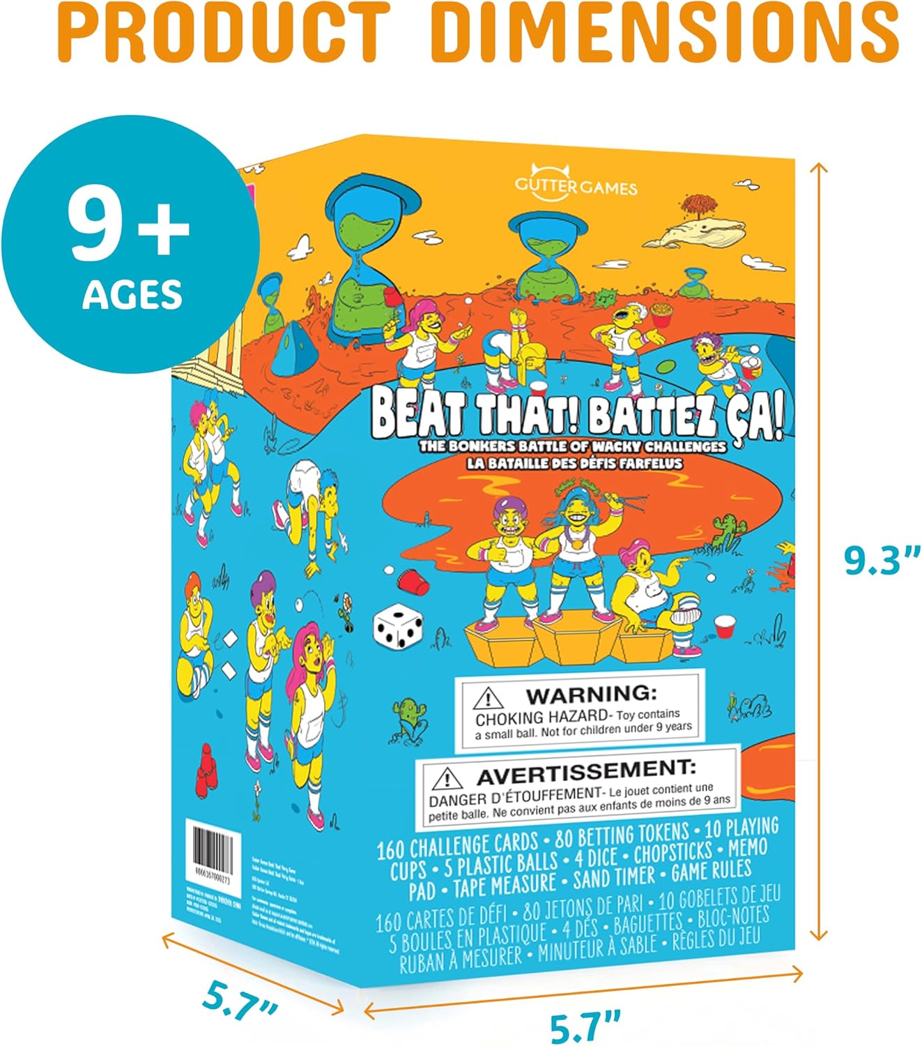 Set fiesta familiar Bonkers Battle para niños y adultos